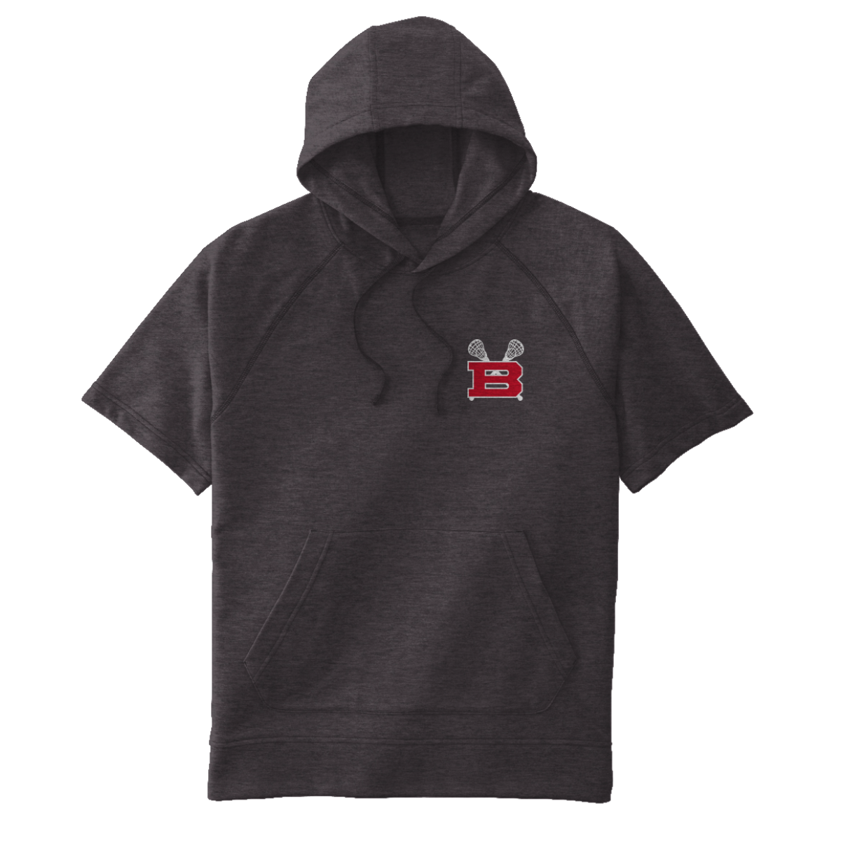 Adult Bartlett HS Lacrosse Sport-Tek Tri-Blend SS Hoodie
