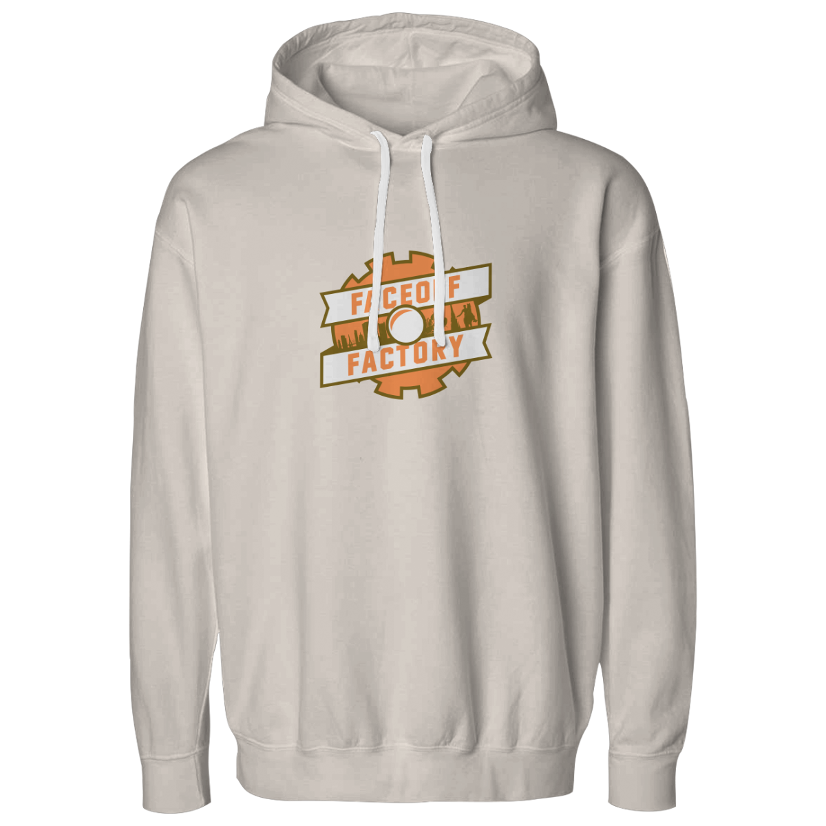 Adult Faceoff Factory Comfort Colors Lightweight Hoodie