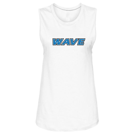 Women's SD Wave Lacrosse Bella + Canvas Jersey Muscle Tank