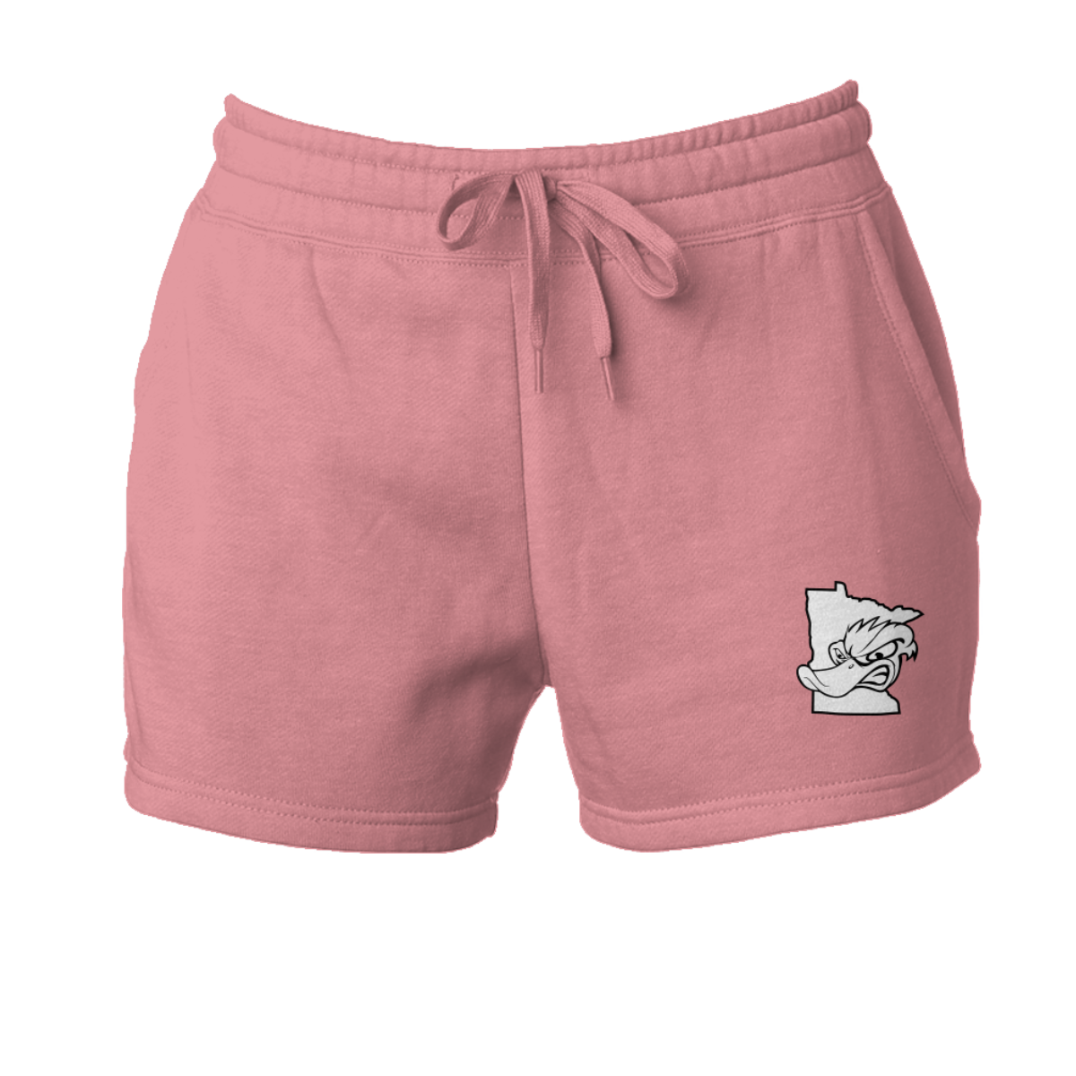 Women's Grey Duck Lacrosse Cali Wave Wash Shorts