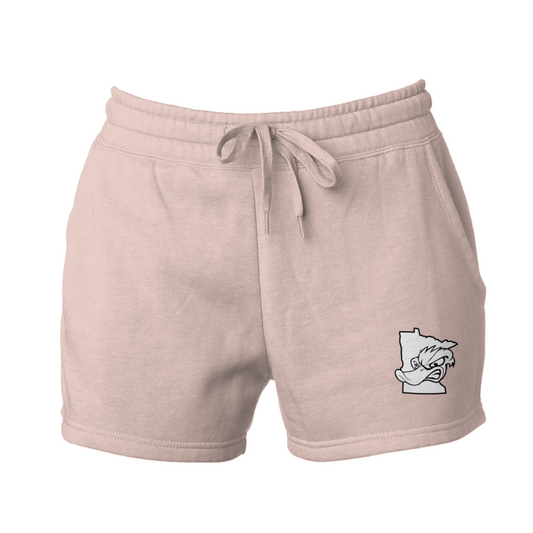 Women's Grey Duck Lacrosse Cali Wave Wash Shorts