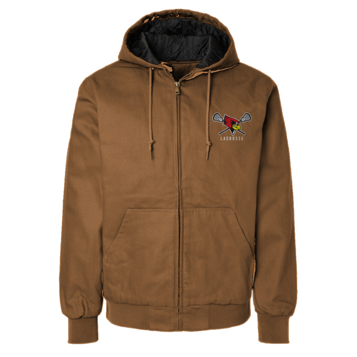 Adult ISU Lacrosse Canvas Workwear Jacket