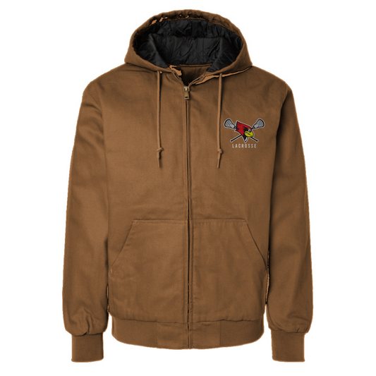 Adult ISU Lacrosse Canvas Workwear Jacket