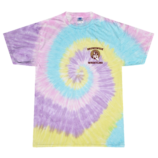 Youth Brunswick Wrestling Tie-Dye T-Shirt