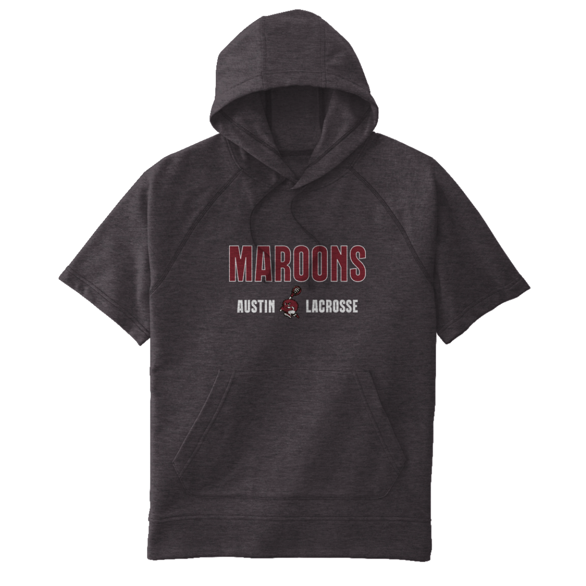 Adult Austin Lacrosse Sport-Tek Tri-Blend SS Hoodie