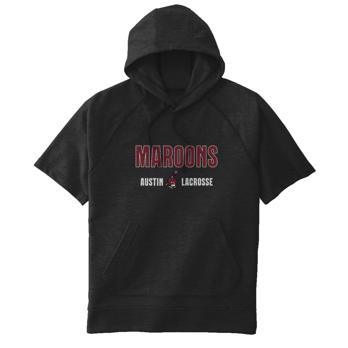 Adult Austin Lacrosse Sport-Tek Tri-Blend SS Hoodie