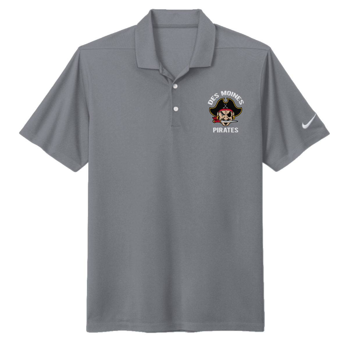 Adult Pirates Nike Dri-FIT Micro Pique 2.0 Polo