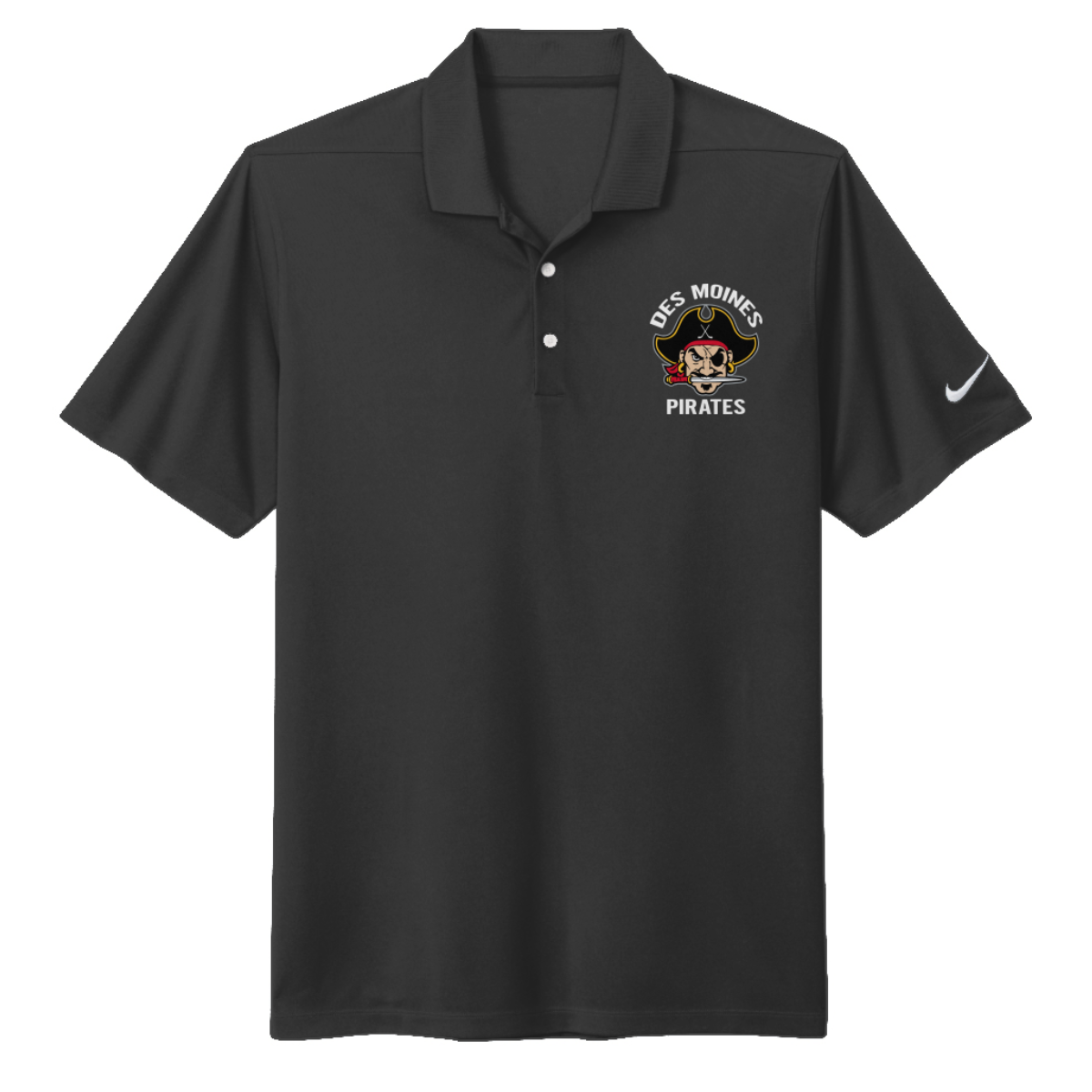 Adult Pirates Nike Dri-FIT Micro Pique 2.0 Polo