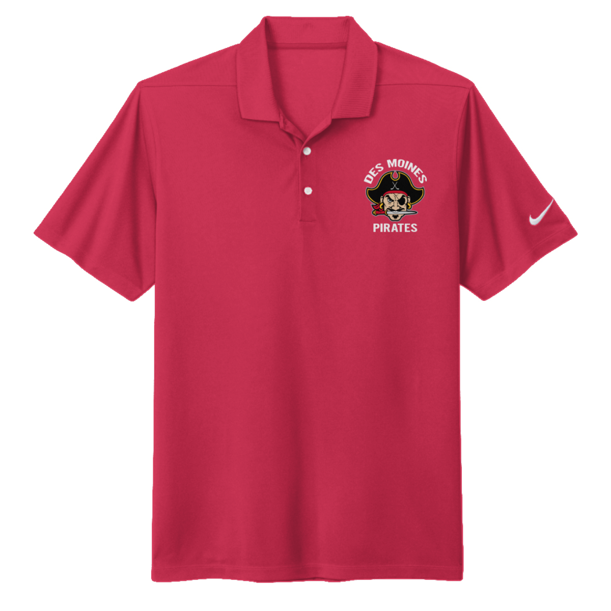 Adult Pirates Nike Dri-FIT Micro Pique 2.0 Polo