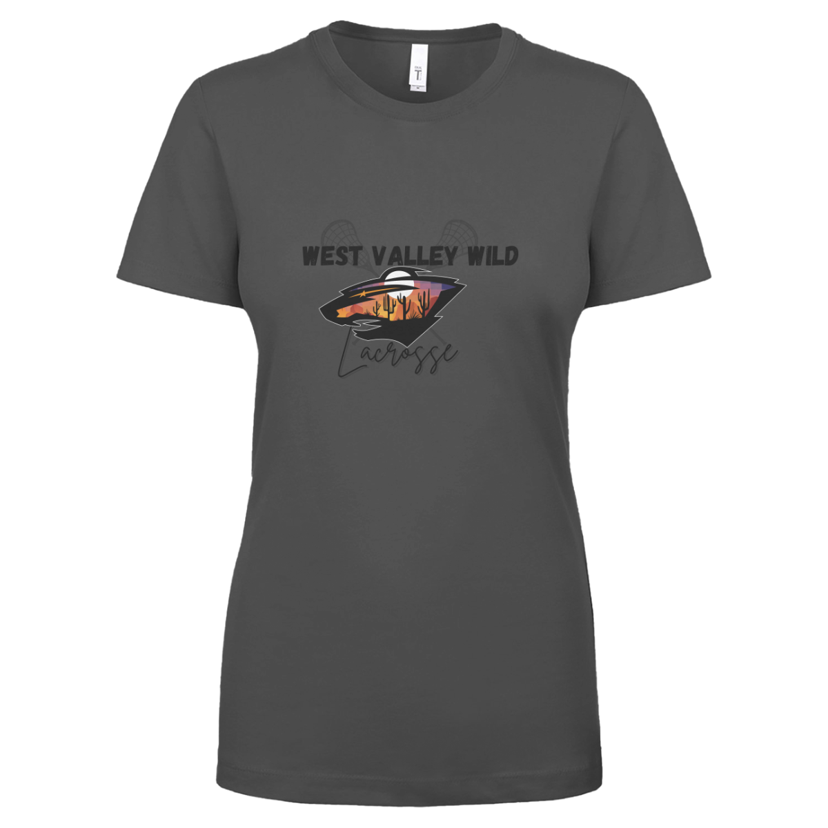 Women's WVW Lacrosse Next Level Ideal T-Shirt