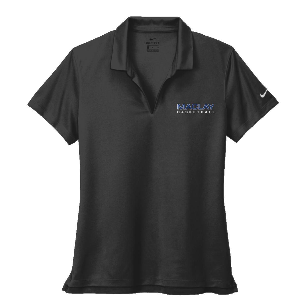 Women's Maclay Basketball Nike Dri-FIT Micro Pique 2.0 Polo