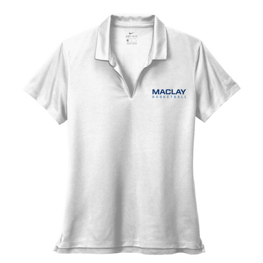 Women's Maclay Basketball Nike Dri-FIT Micro Pique 2.0 Polo
