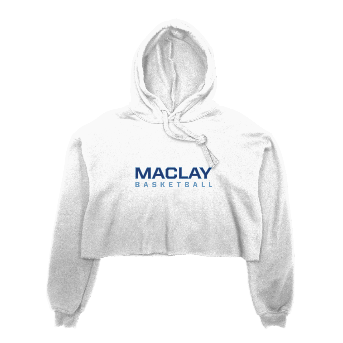 Women's Maclay Basketball Bella + Canvas Cropped Hoodie