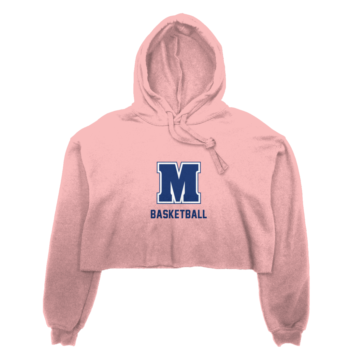 Women's Maclay Basketball Bella + Canvas Cropped Hoodie