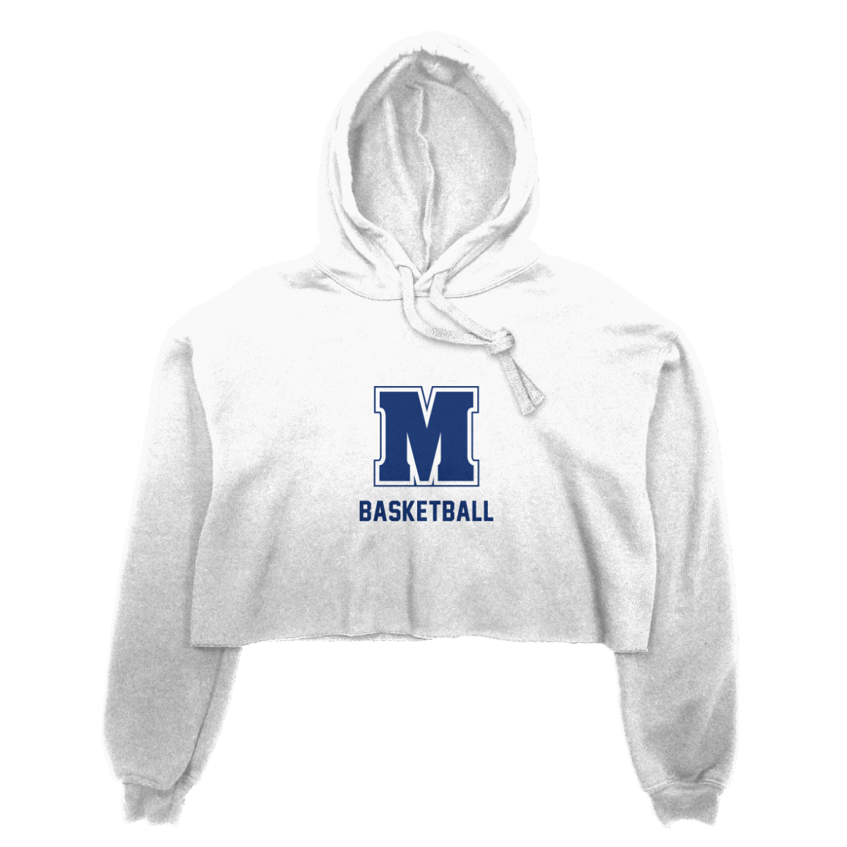 Women's Maclay Basketball Bella + Canvas Cropped Hoodie