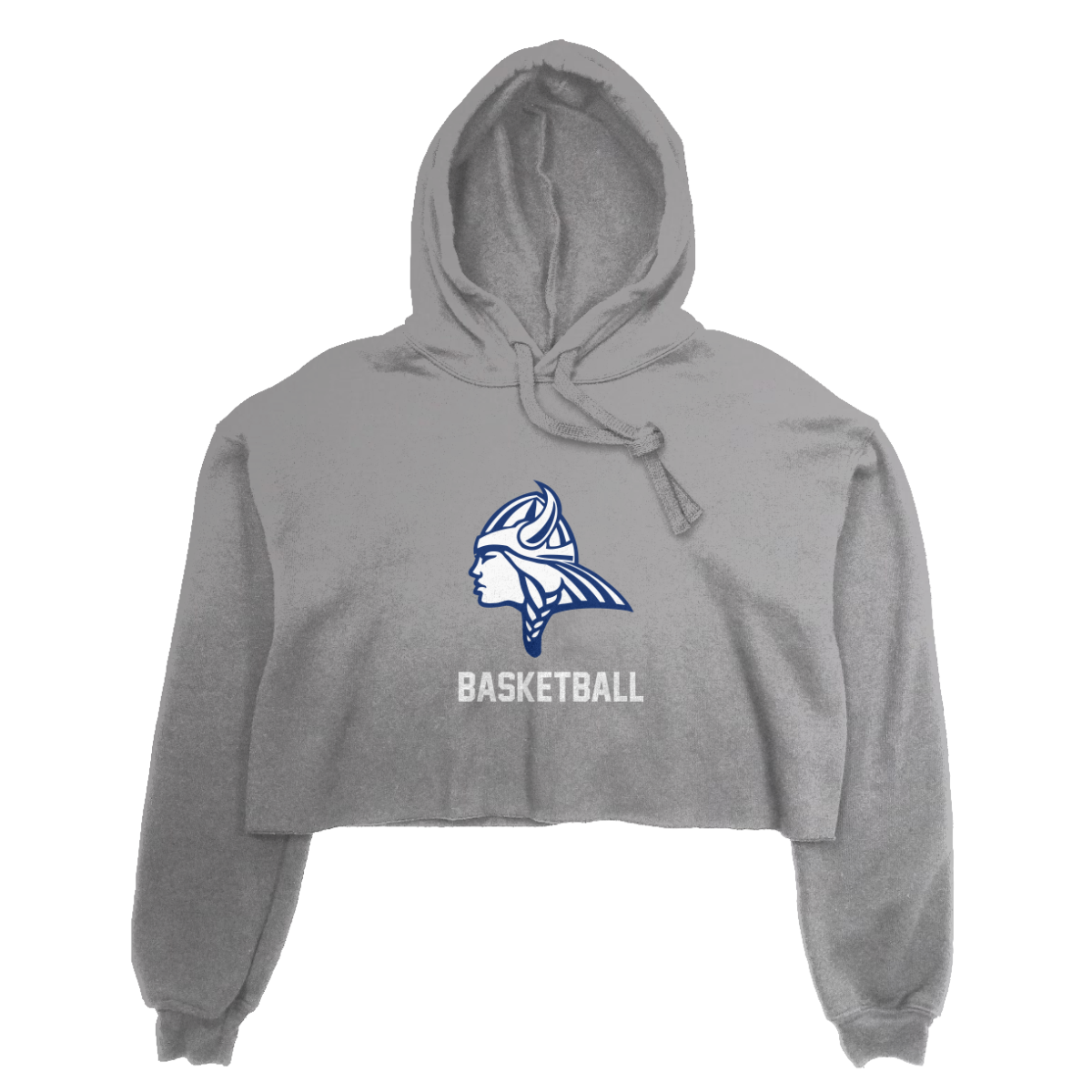Women's Maclay Basketball Bella + Canvas Cropped Hoodie