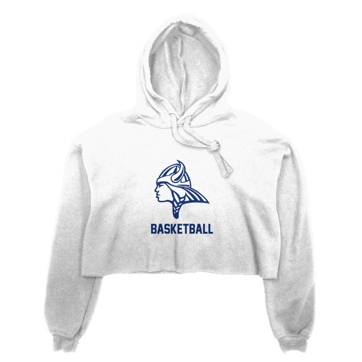 Women's Maclay Basketball Bella + Canvas Cropped Hoodie