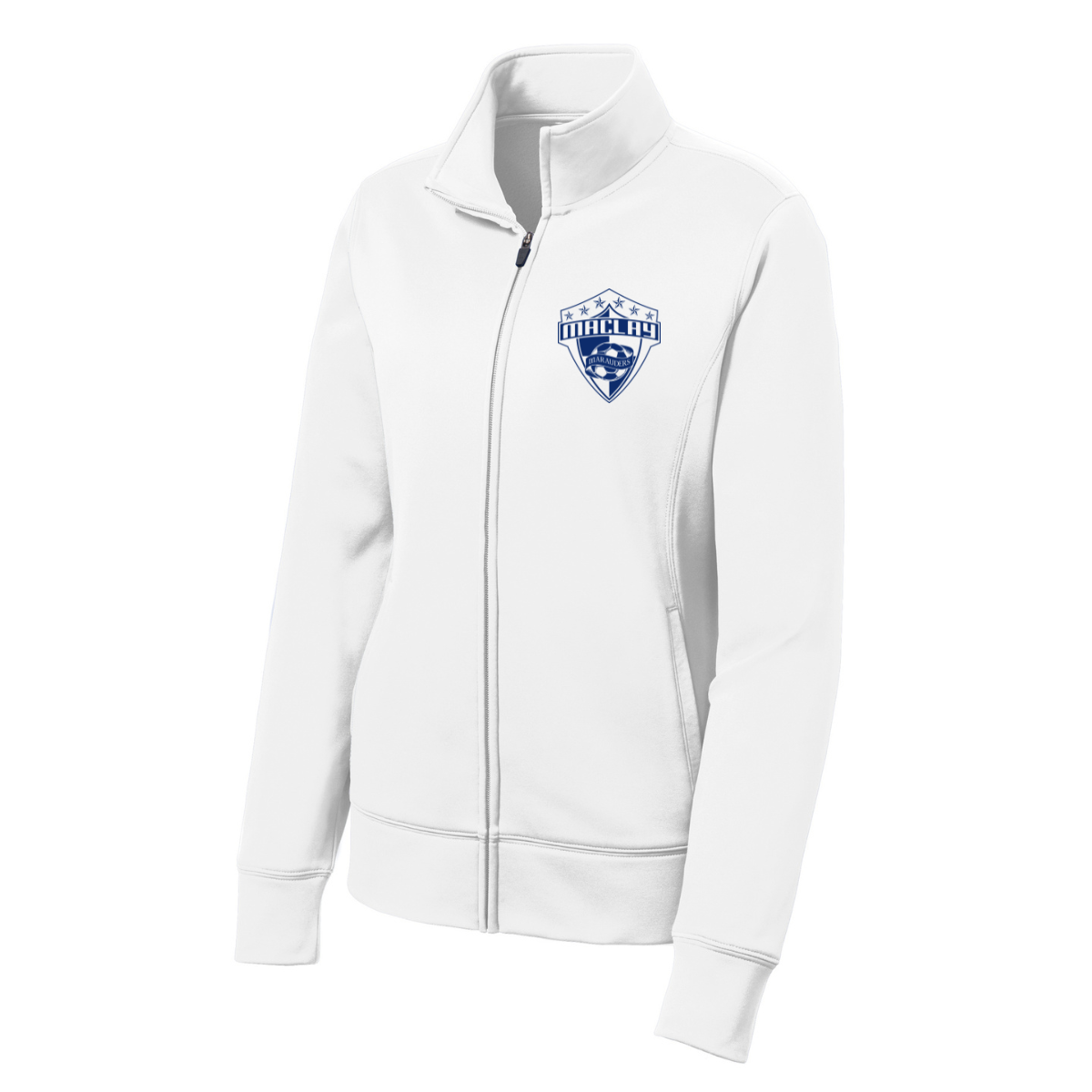 Women's Maclay Soccer Sport-Tek Fleece Full-Zip Jacket