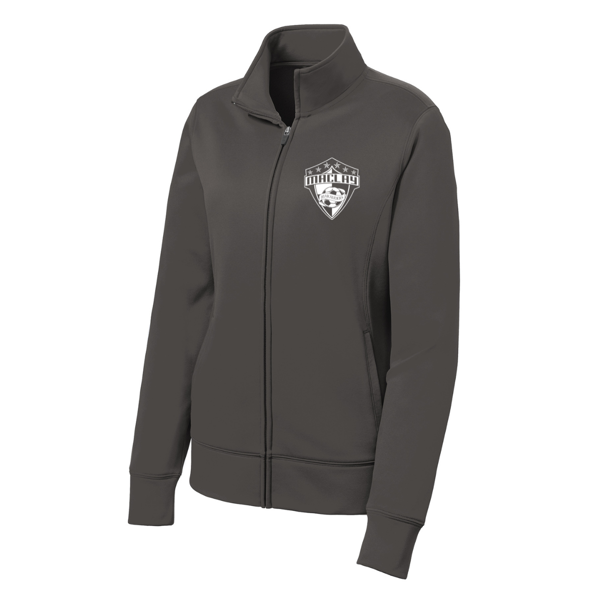 Women's Maclay Soccer Sport-Tek Fleece Full-Zip Jacket