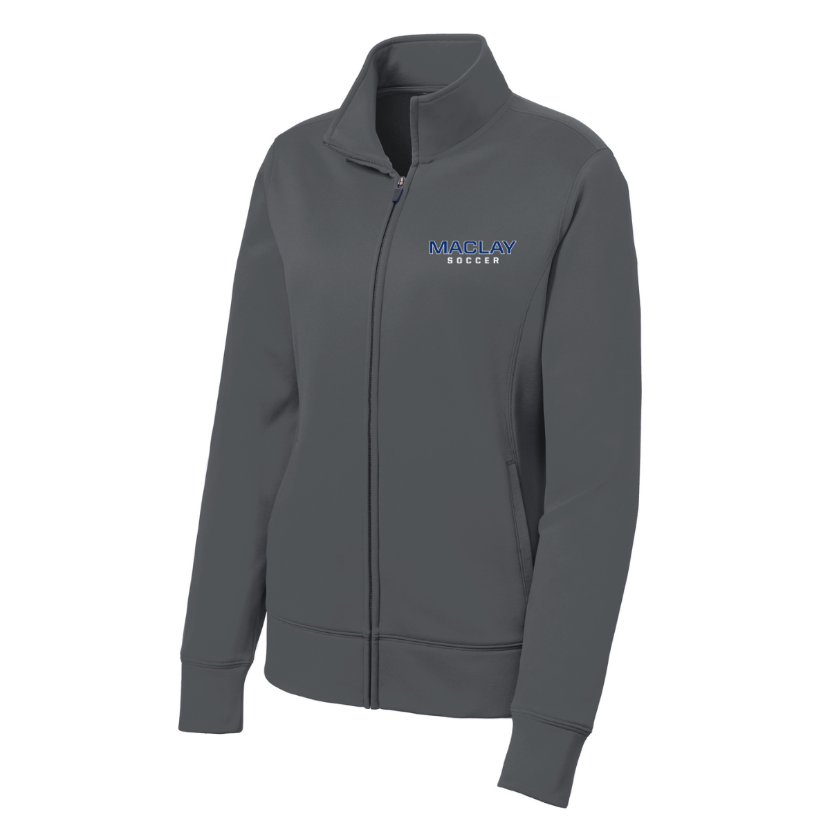 Women's Maclay Soccer Sport-Tek Fleece Full-Zip Jacket