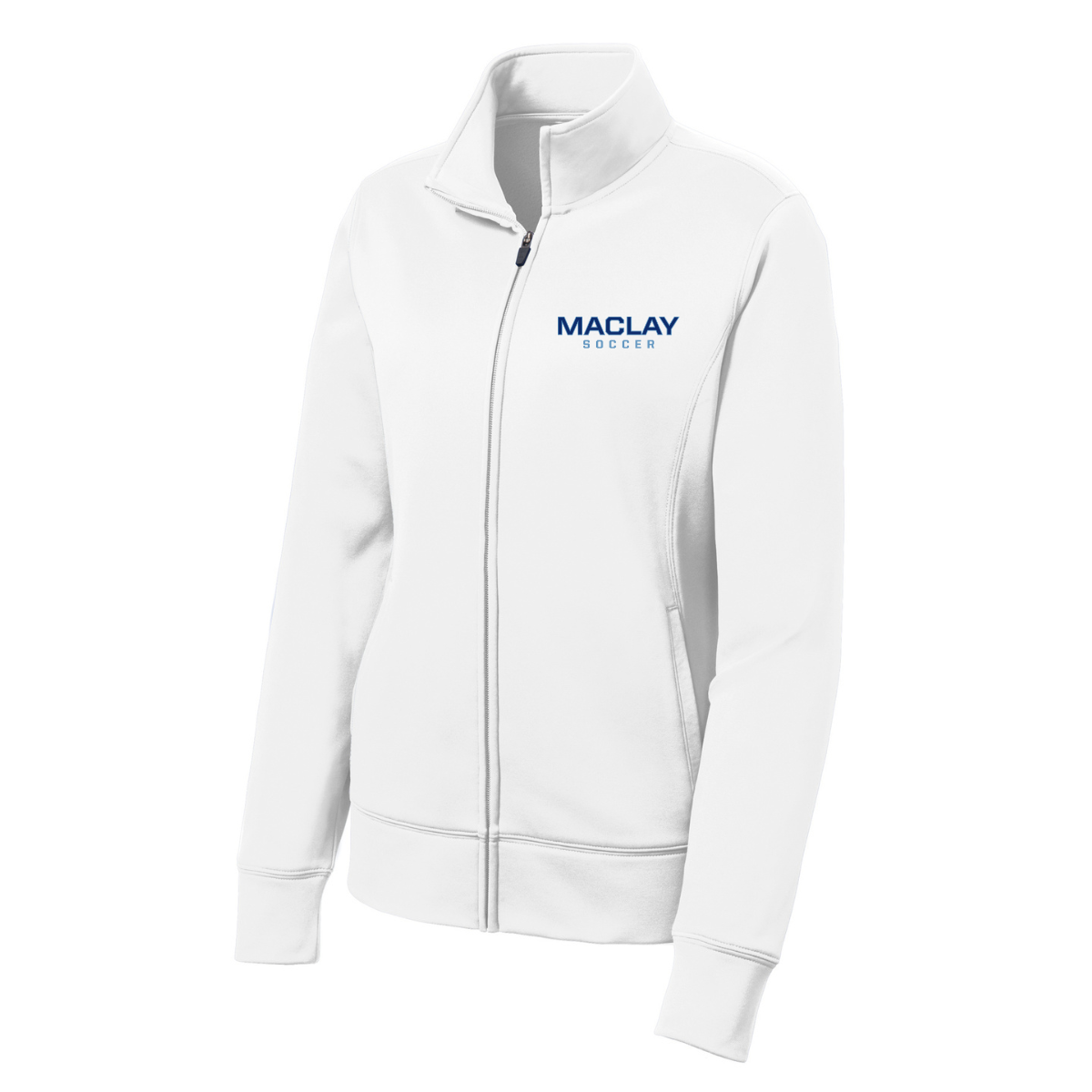 Women's Maclay Soccer Sport-Tek Fleece Full-Zip Jacket