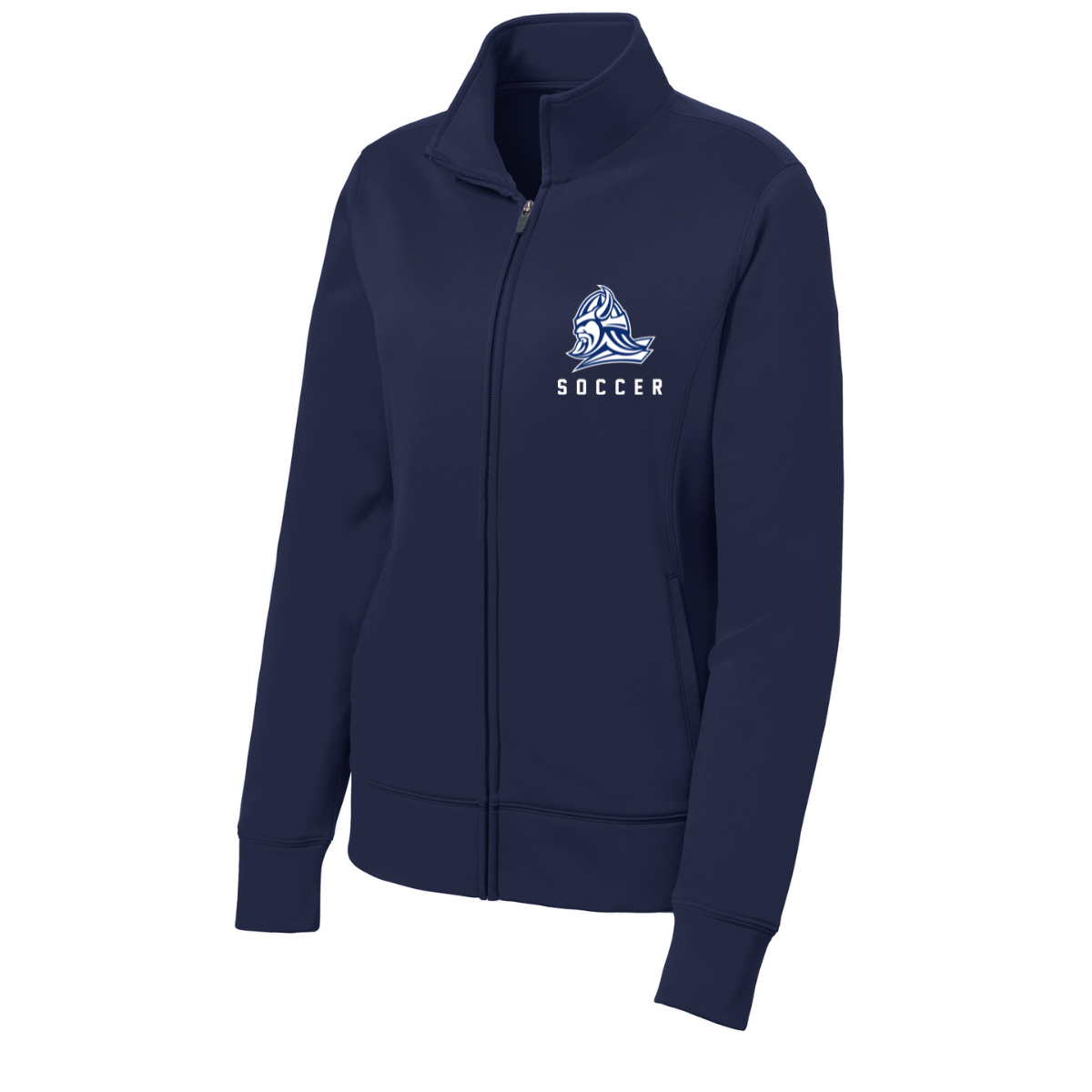 Women's Maclay Soccer Sport-Tek Fleece Full-Zip Jacket