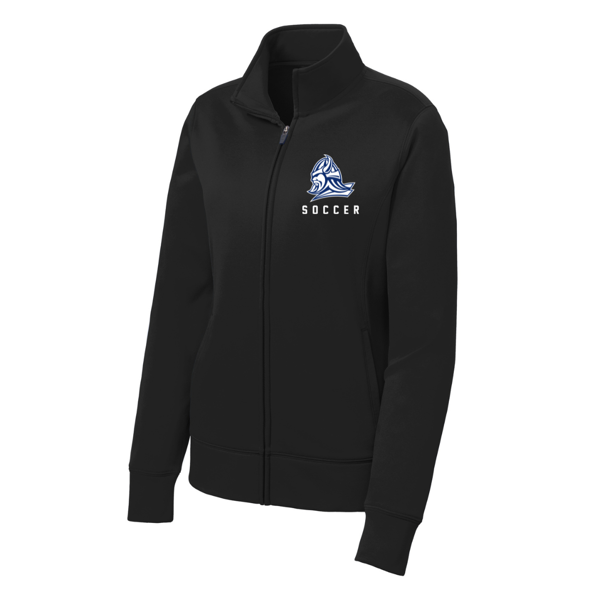 Women's Maclay Soccer Sport-Tek Fleece Full-Zip Jacket