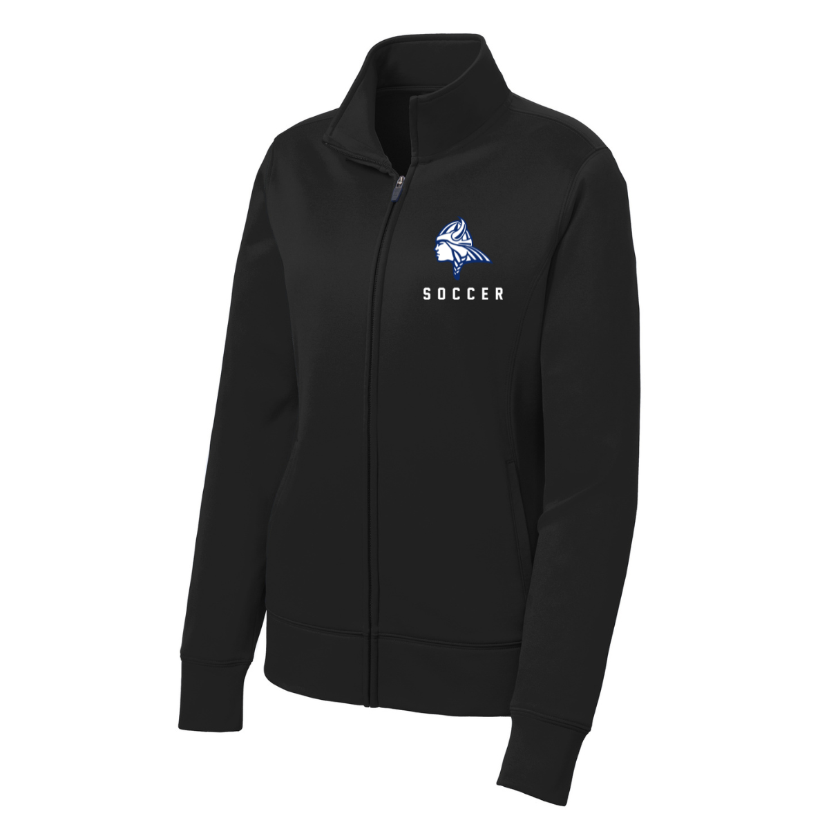 Women's Maclay Soccer Sport-Tek Fleece Full-Zip Jacket
