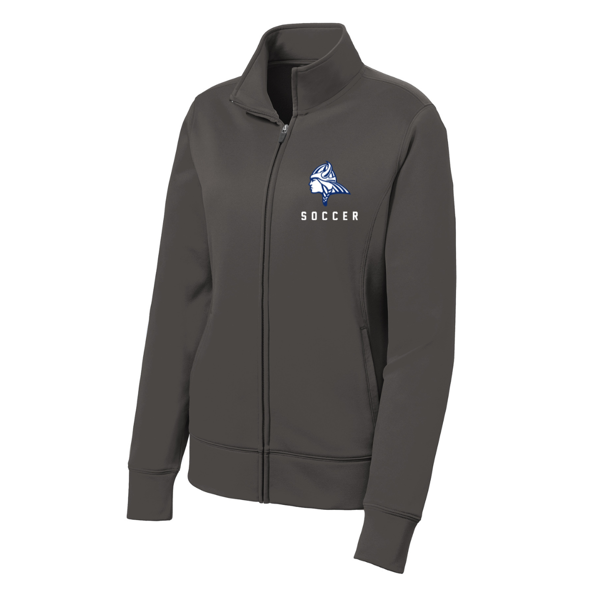 Women's Maclay Soccer Sport-Tek Fleece Full-Zip Jacket