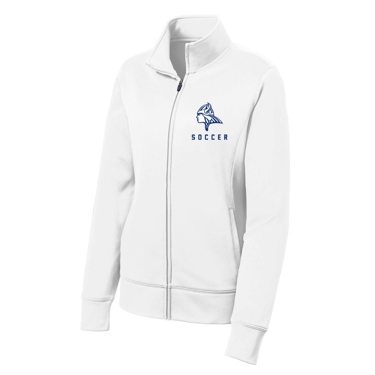 Women's Maclay Soccer Sport-Tek Fleece Full-Zip Jacket