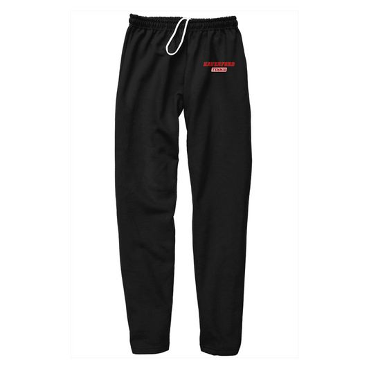 Adult Haverford Tennis Open-Bottom Relaxed Sweatpants