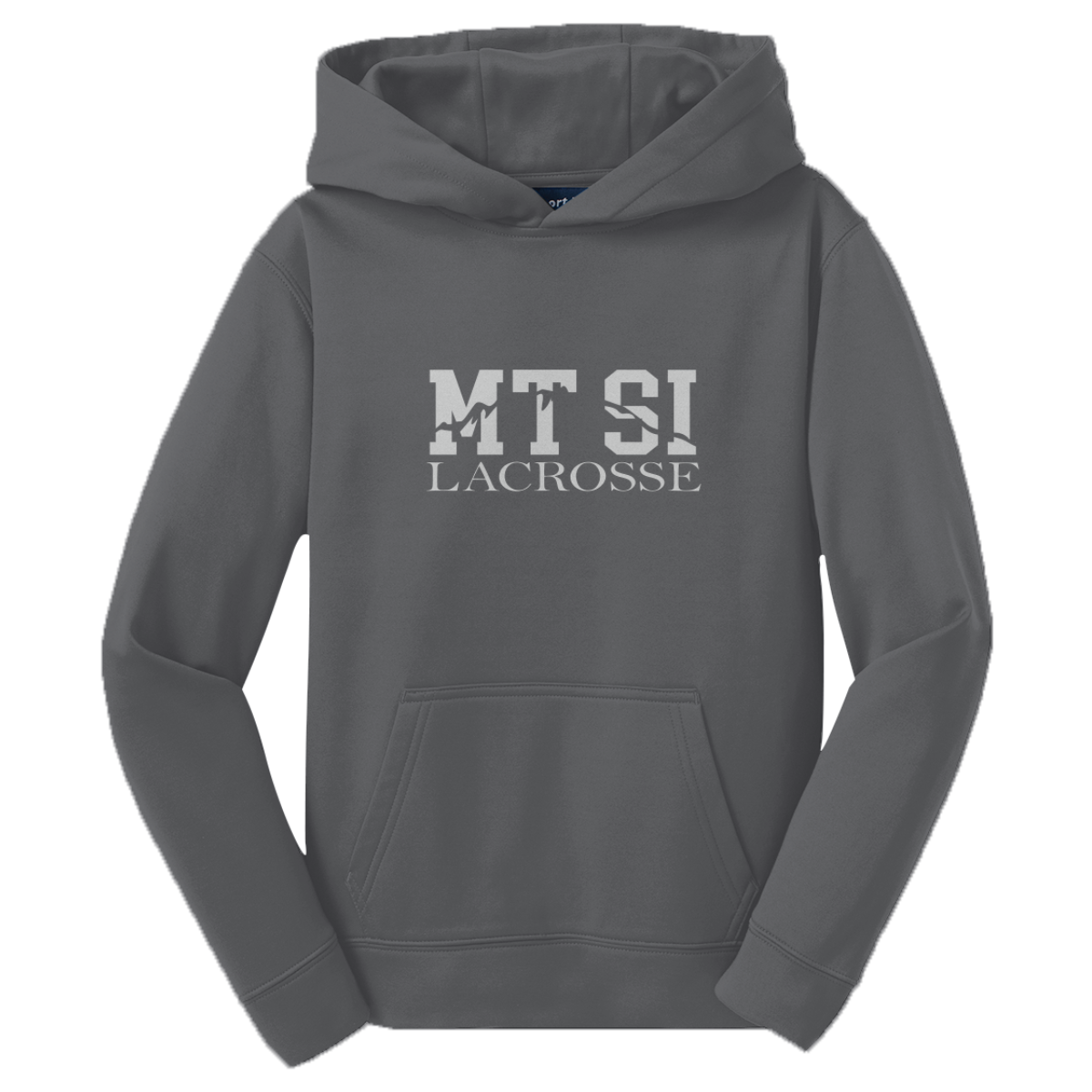 Youth Mt Si Lacrosse Sport-Tek Performance Hoodie