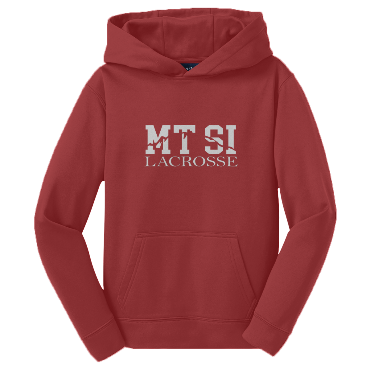 Youth Mt Si Lacrosse Sport-Tek Performance Hoodie