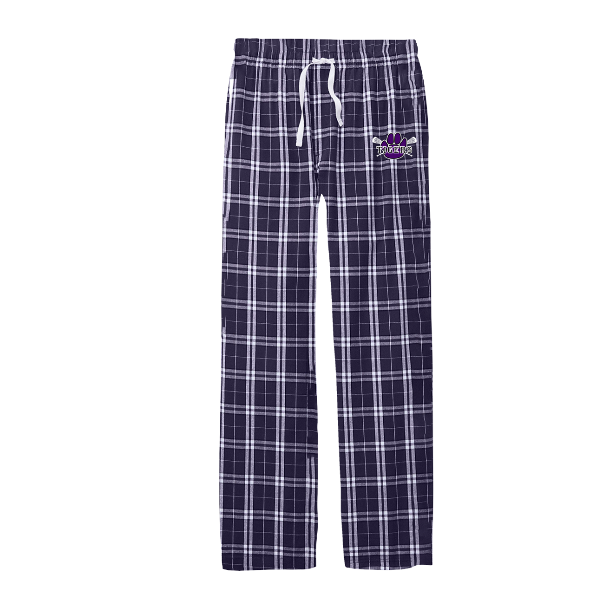Adult Tiger Lax District Flannel Plaid Pant