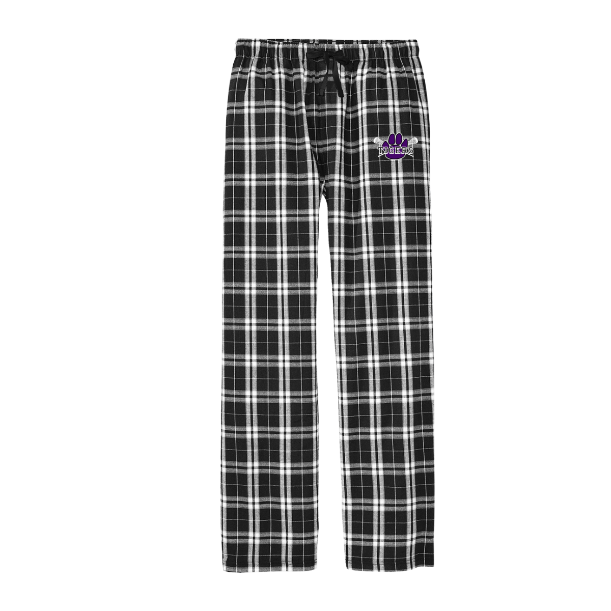 Adult Tiger Lax District Flannel Plaid Pant