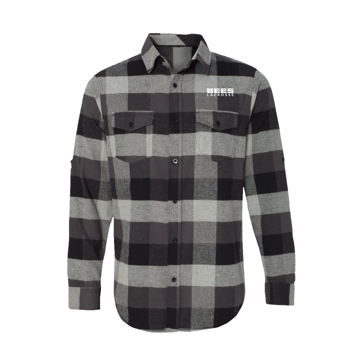 Adult Box Elder Lacrosse Burnside Flannel Shirt