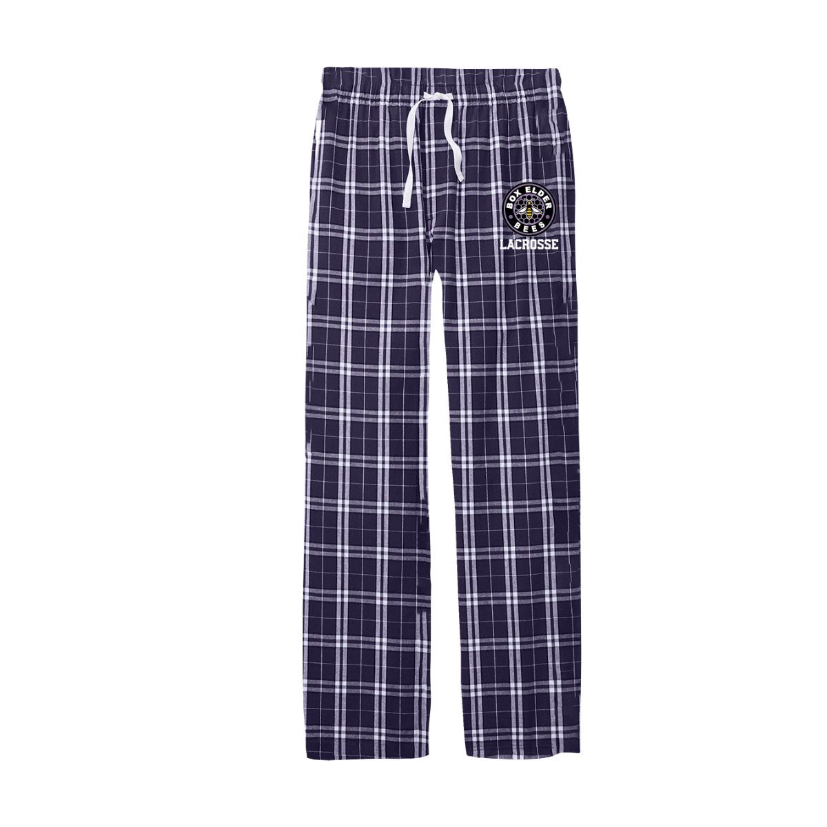 Adult Box Elder Lacrosse District Flannel Plaid Pant