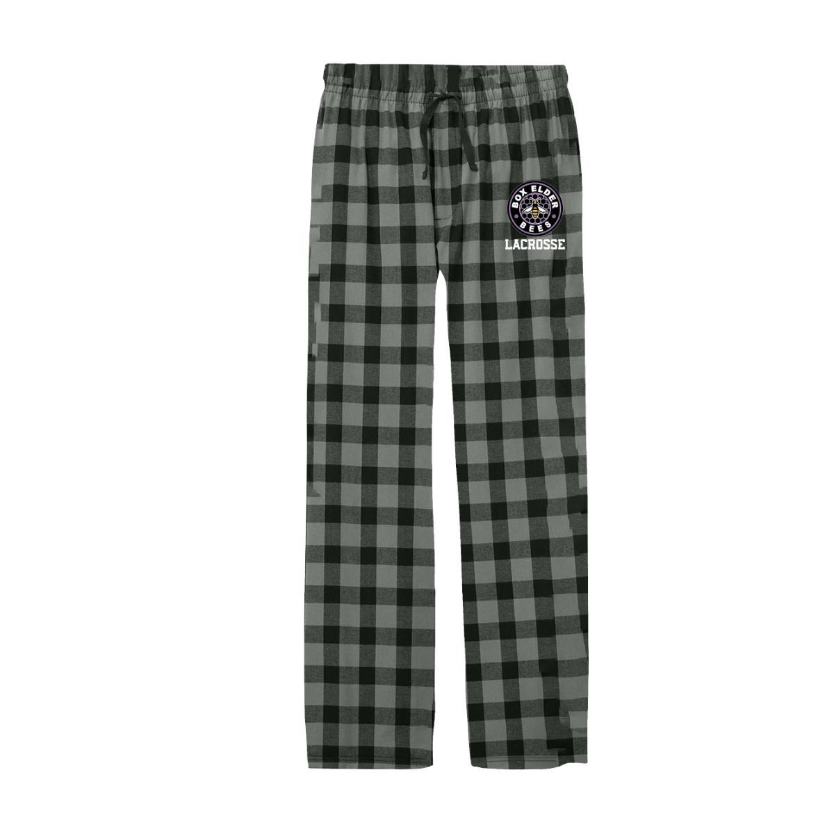 Adult Box Elder Lacrosse District Flannel Plaid Pant