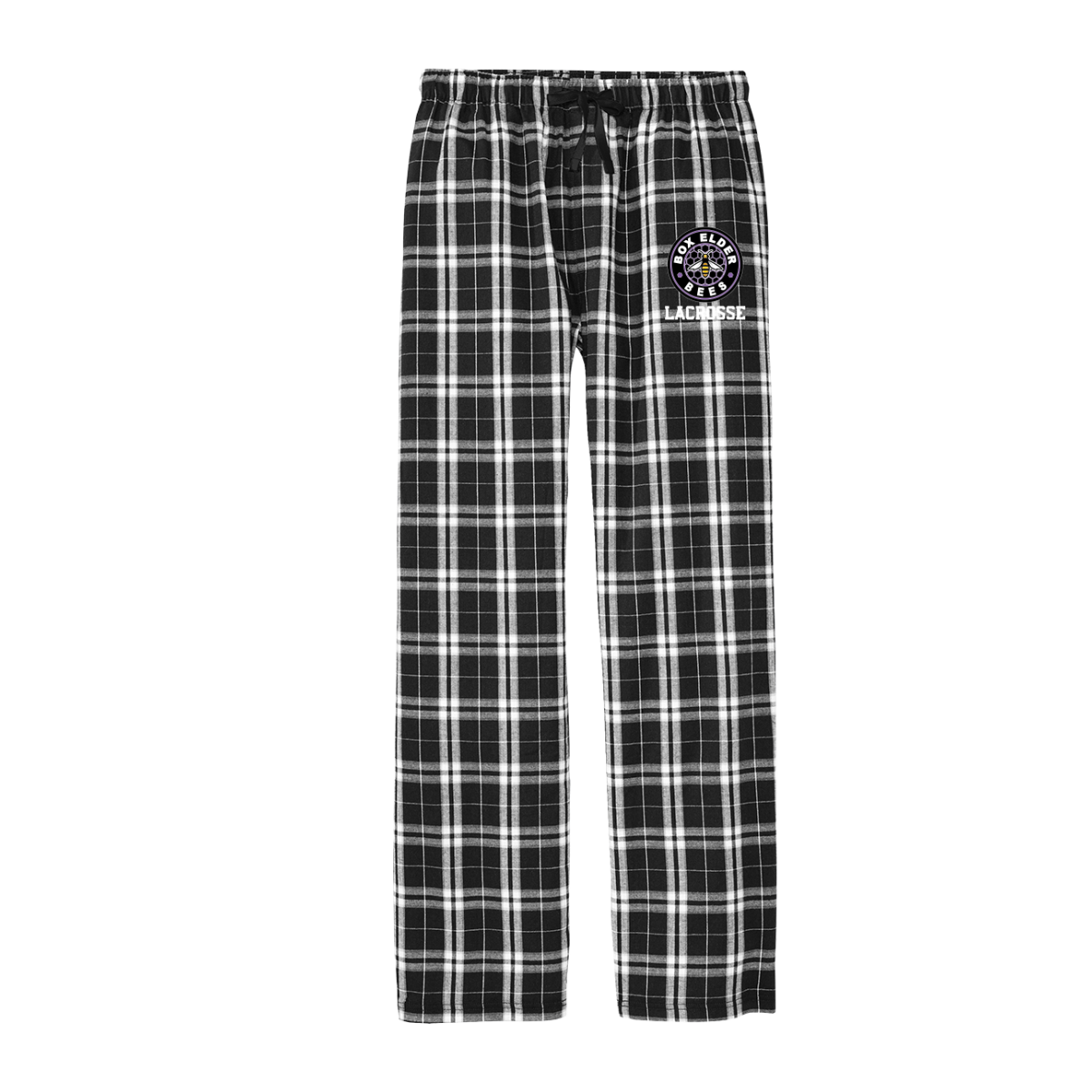 Adult Box Elder Lacrosse District Flannel Plaid Pant