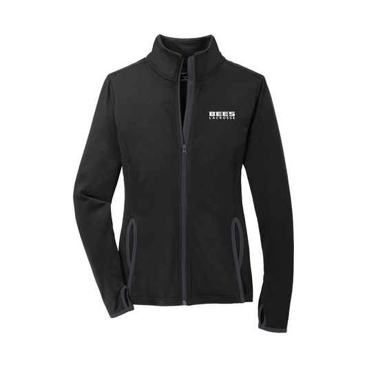 Women's Box Elder Lacrosse Sport-Tek Sport-Wick Stretch Full Zip Jacket