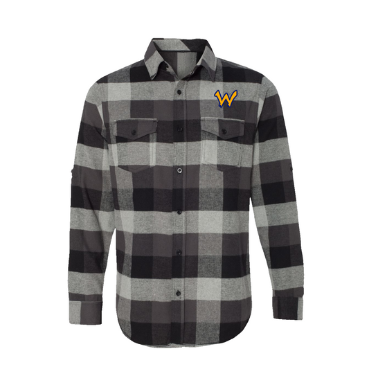 Adult Wheeling Post 1 Burnside Flannel Shirt