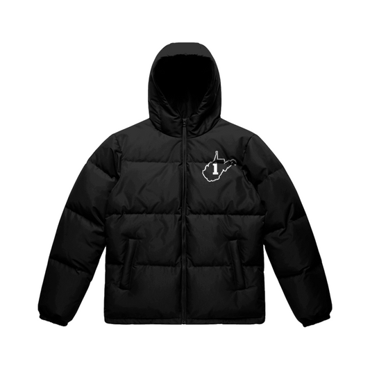 Adult Wheeling Post 1 AS Colour Hooded Puffer Jacket