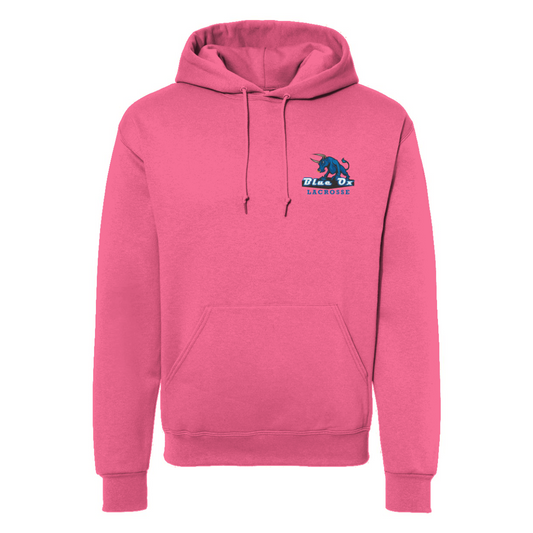Adult Blue Ox Lacrosse Jerzees Nublend Hoodie