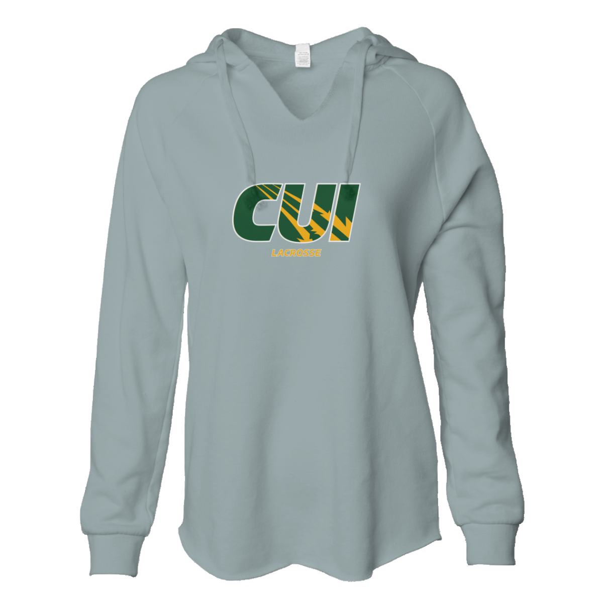 Women's CUI Lacrosse Lightweight Wash Hoodie