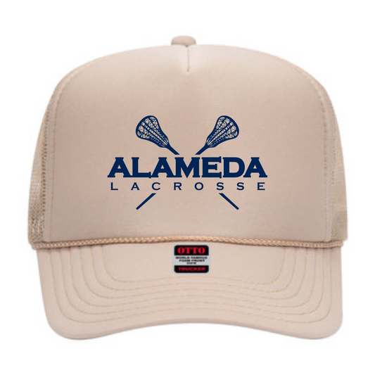 Alameda Attack Otto 5-Panel Crown Mesh Back Trucker Hat