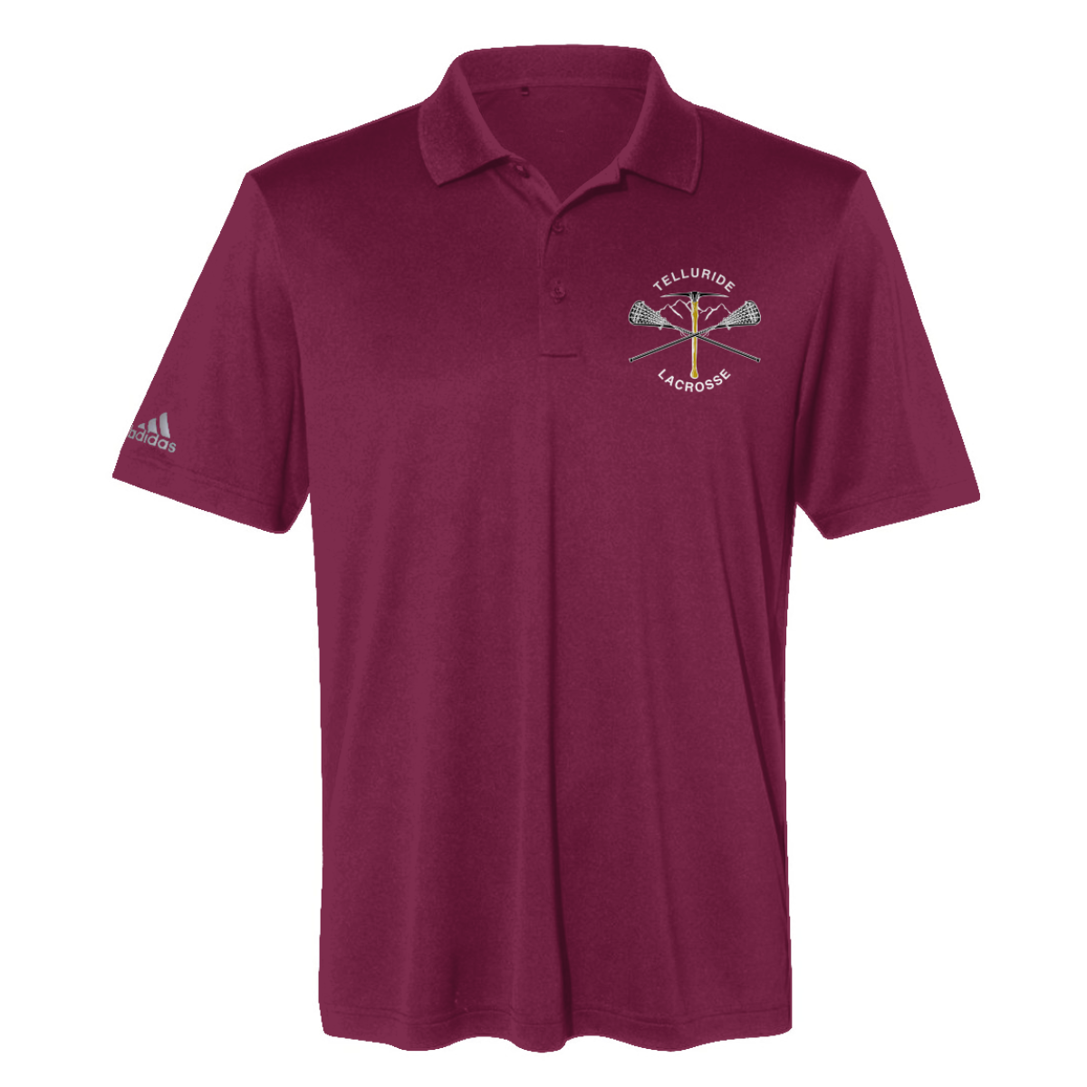 Adult Telluride Lacrosse Adidas Performance Polo
