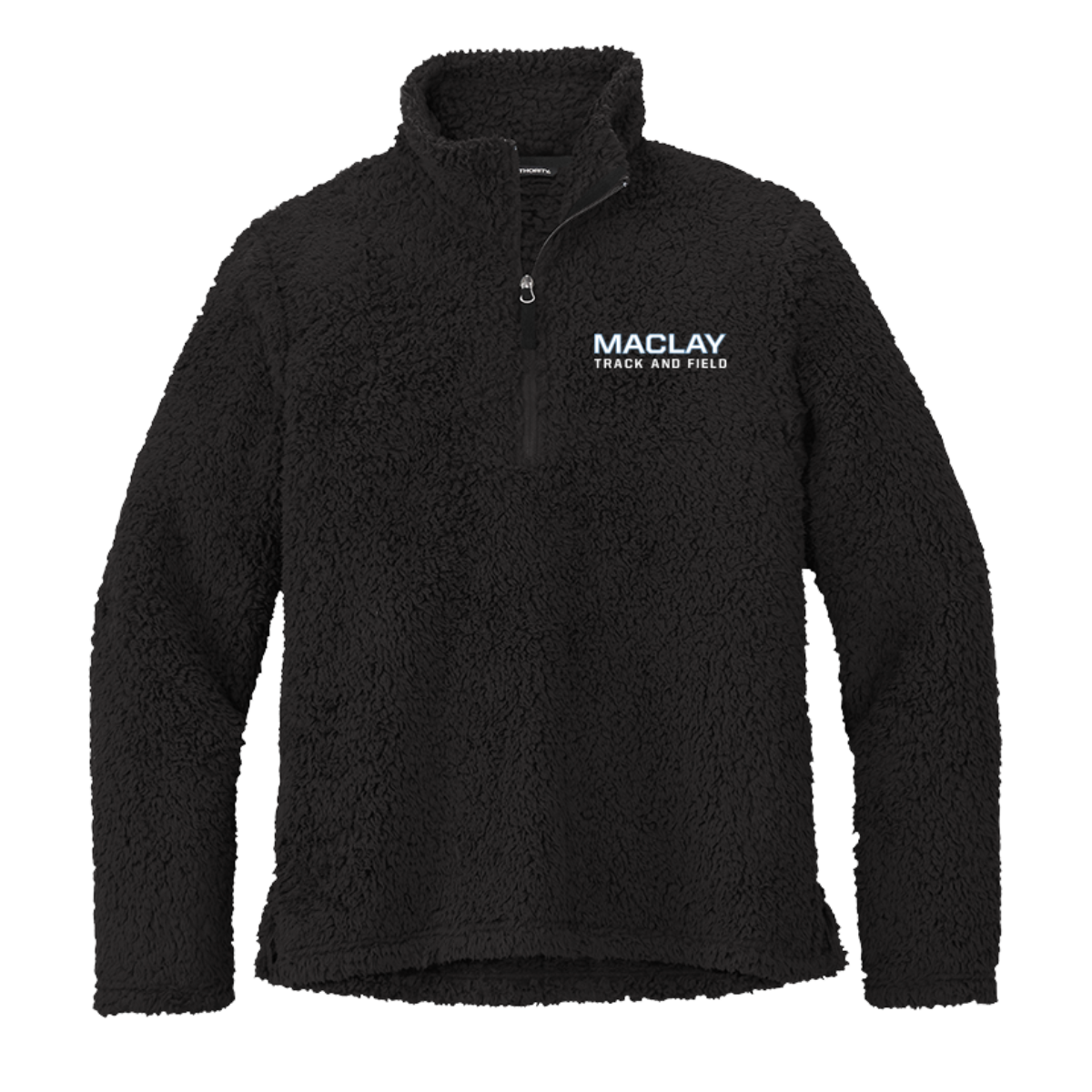 Adult Maclay Track & Field Port Authority Sherpa 1/4 Zip Fleece