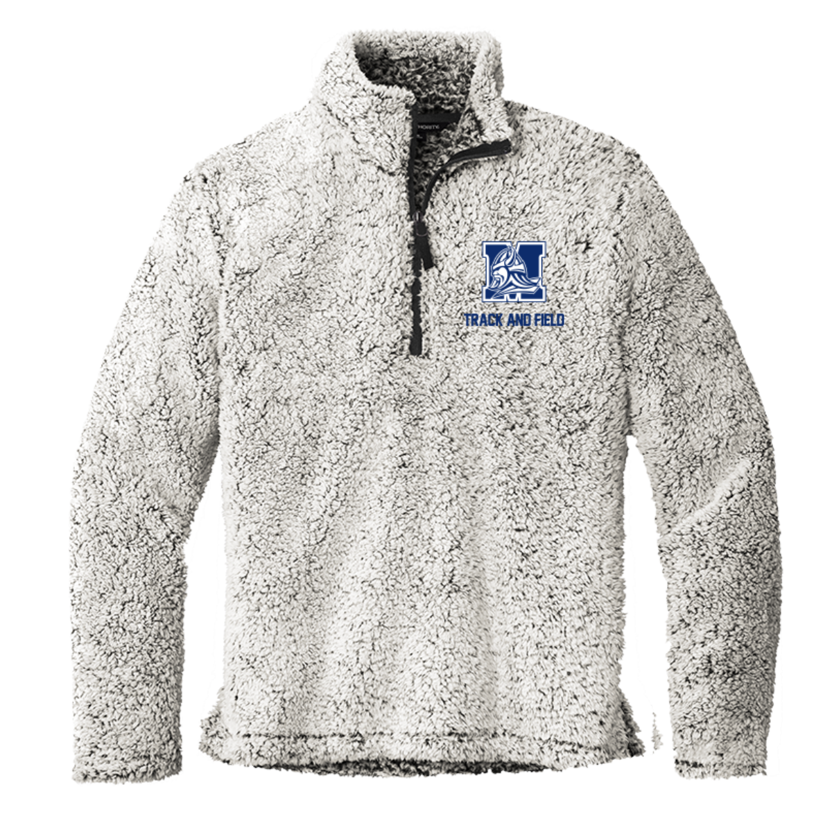 Adult Maclay Track & Field Port Authority Sherpa 1/4 Zip Fleece