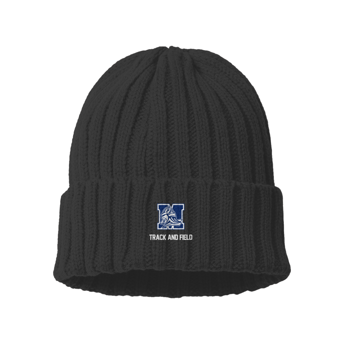 Maclay Track & Field  Atlantis Headwear Cable Knit Cuffed Beanie