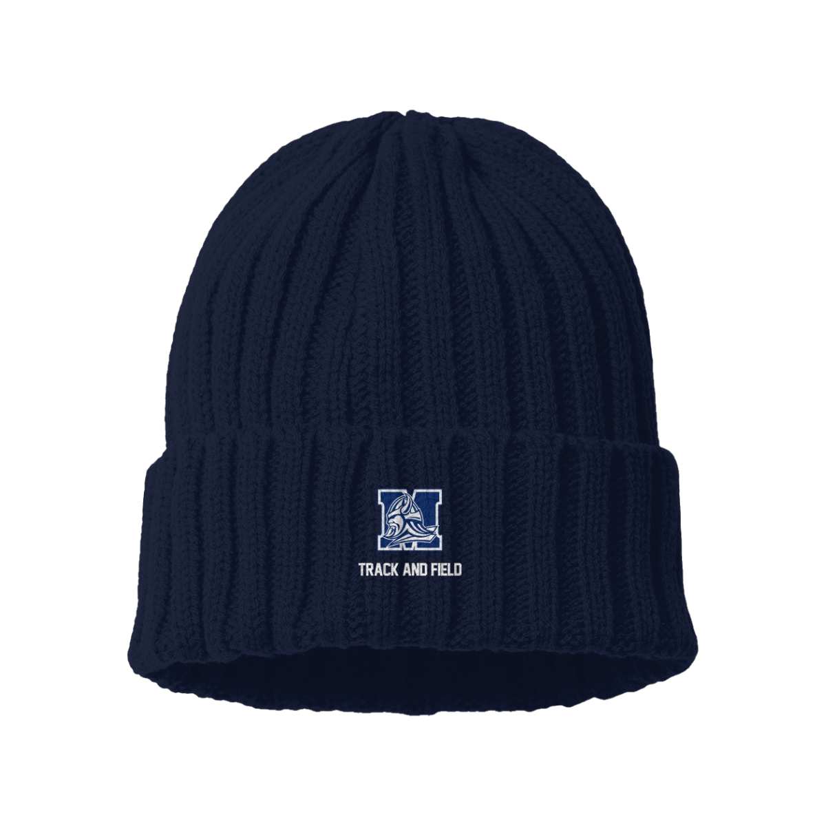 Maclay Track & Field  Atlantis Headwear Cable Knit Cuffed Beanie